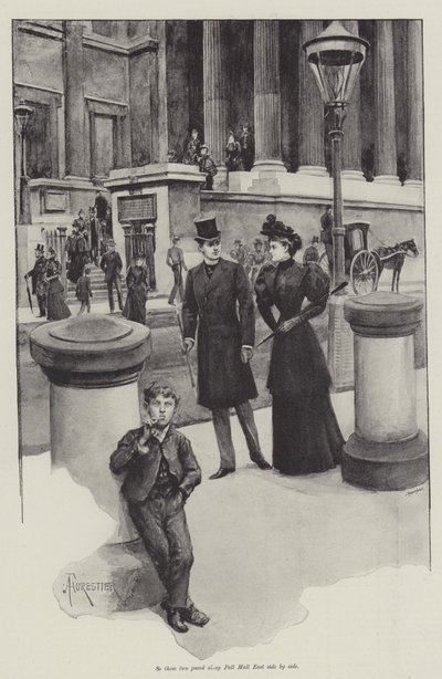 A Victim of Good Luck (by W E Norris) by Amedee Forestier